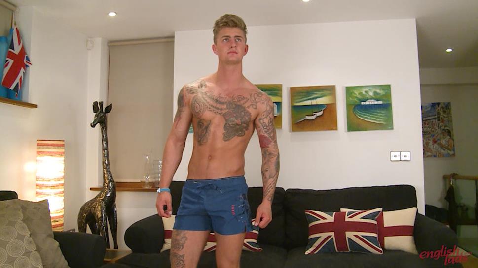 EnglishLads - Blond Straight Hunk Shows his Uncut Rocket Cock! - Danny McCaw 7