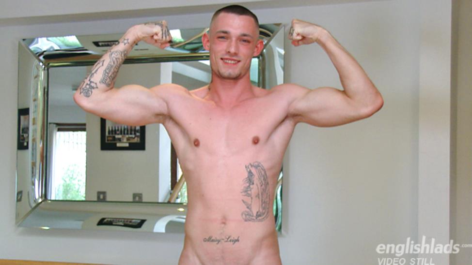EnglishLads - Young Straight Boxer Dave Loxley Shows off his Muscles 22