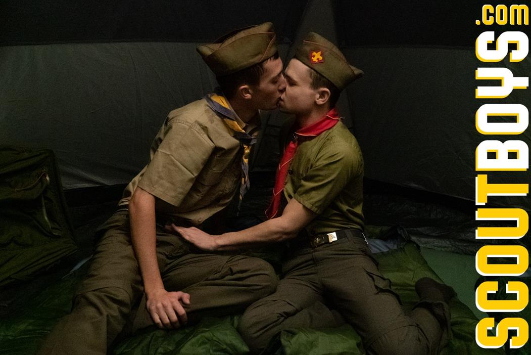 ScoutBoys - SCOUTS IN THEIR TENT - Austin L Young, Jack Andram 1