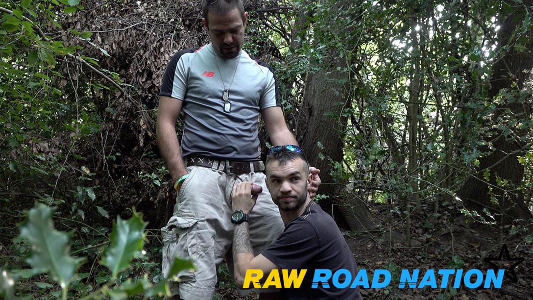 RawRoadNation - PARK CRUISING - I FIND A MOUTH FULL OF CUM - Mikey Boy, Kyle Lucas (4)
