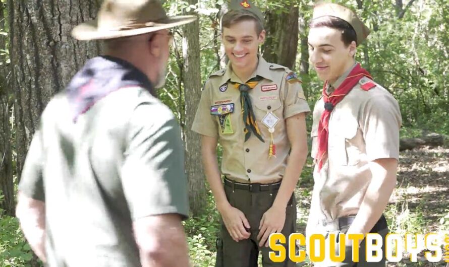 ScoutBoys.com – Catching Scoutmaster – Jack Bailey, Troye Jacobs, Lance Charger