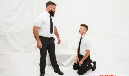 MissionaryBoys.com - Timber's Special Blessing - Jack Waters, Timber Adams (2)