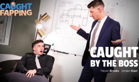 AdultTime - Caught Fapping - Caught By The Boss - Trevor Brooks, Jordan Starr