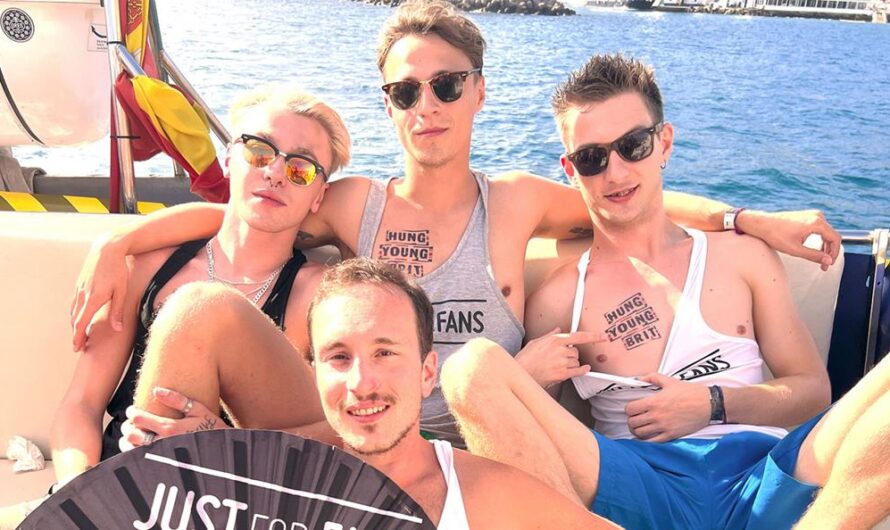 HungYoungBrit – HYB lads sent 2 collect cum @Sex-crazed Public 🅱 🅱 boat party