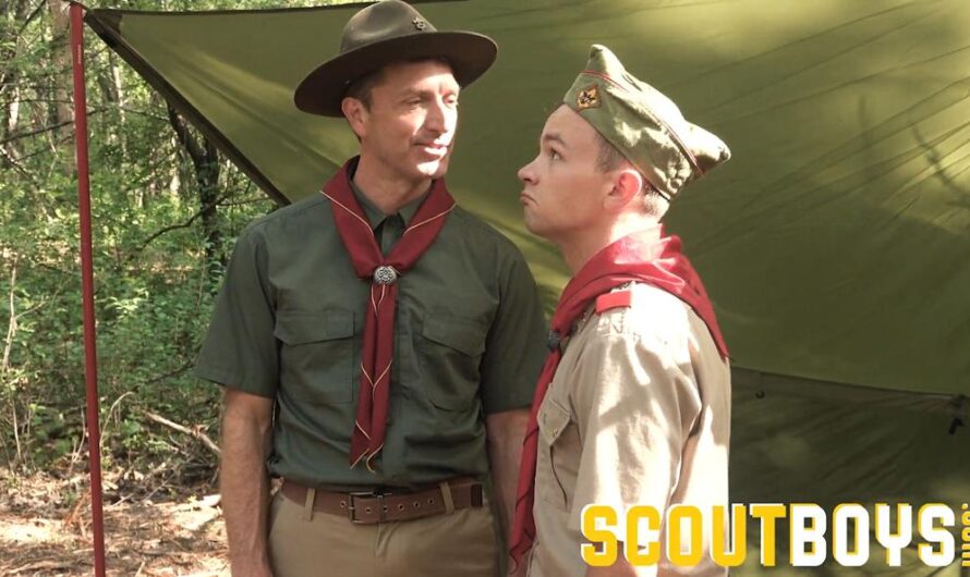 ScoutBoys – Setting Up Shelter – Logan Cross, Ryan St Michael