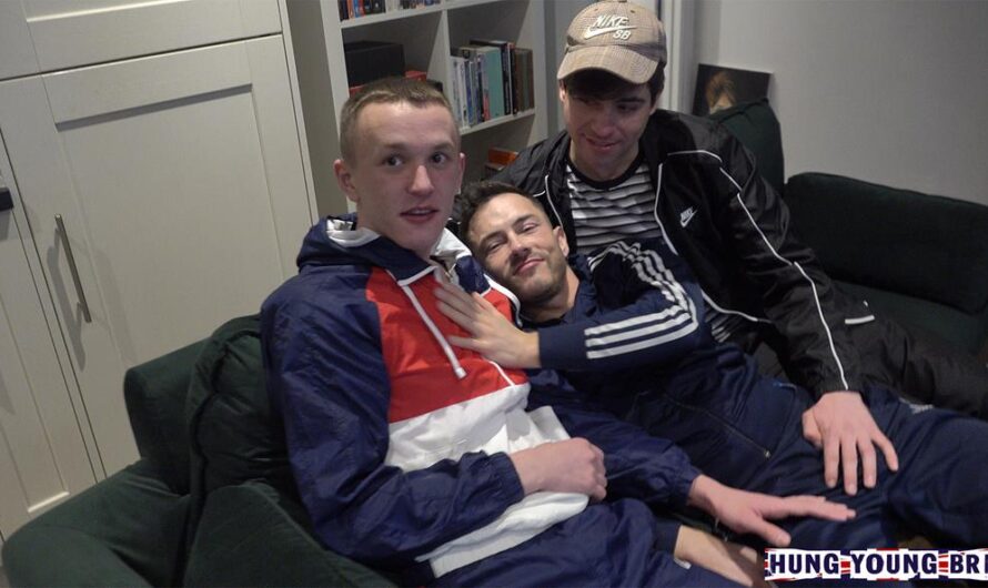 HungYoungBrit – ANIMALISTIC 3-WAY WHILE MATE IS ASLEEP