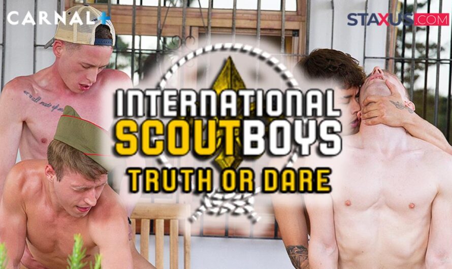 Staxus – International Scouts Boys: Truth or Dare! – Angel Black, Craig Kennedy, Noah White, Serg Shepard