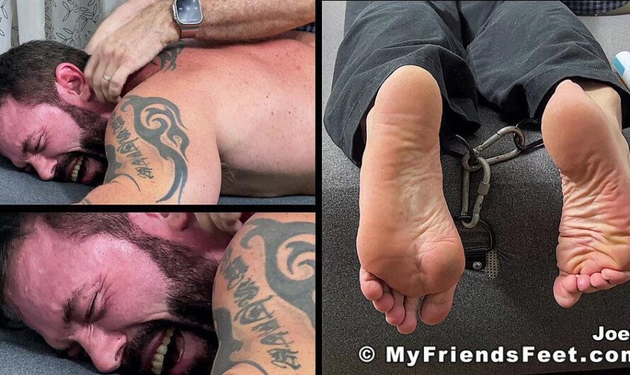 MyFriendsFeet – Joey Tickled Face Down