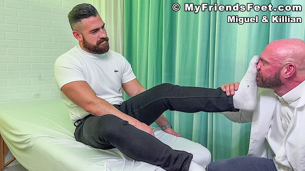 MyFriendsFeet - Miguel Gives His Doctor a Foot Job 1