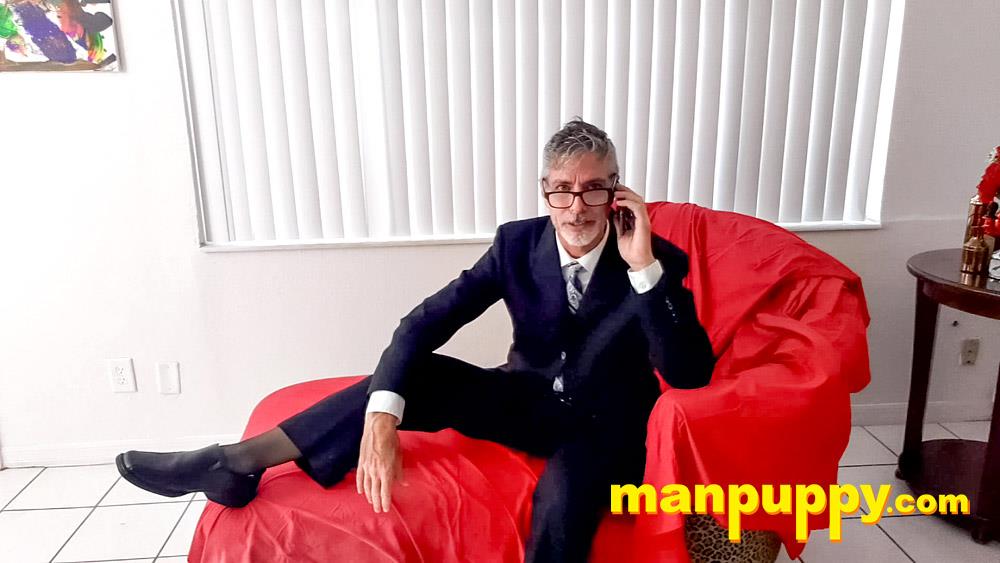ManPuppy - Businessman's Secret Pantyhose - Richard Lennox 5