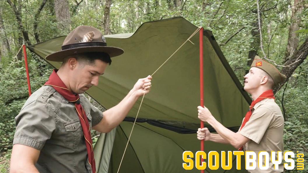 ScoutBoys - Pitching A Tent - Noah White, Eddie Patrick 2