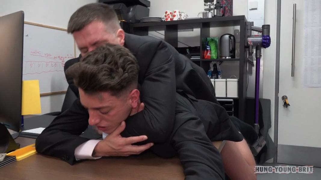 HungYoungBrit - Office Lad Fucked HARD! 2