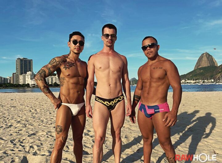 RawHole - Gaycation Brazil: Beach Buddies' Threeway 12