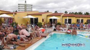 HungYoungBrit - Bareback Pool Party 12