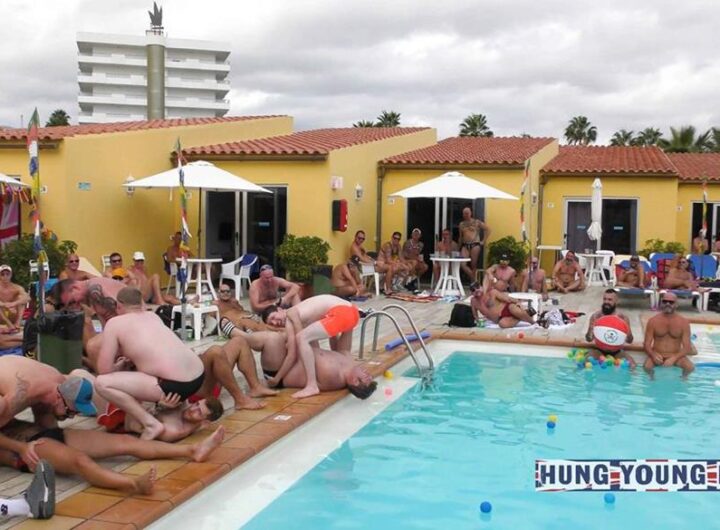 HungYoungBrit - Bareback Pool Party 22