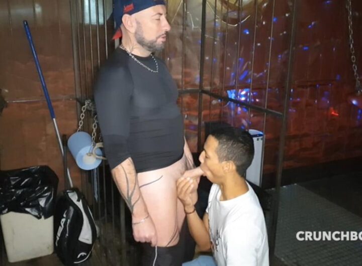 CrunchBoy - 21 year old Latino fucked by Jess ROYAN at the open mind Barcelona 22