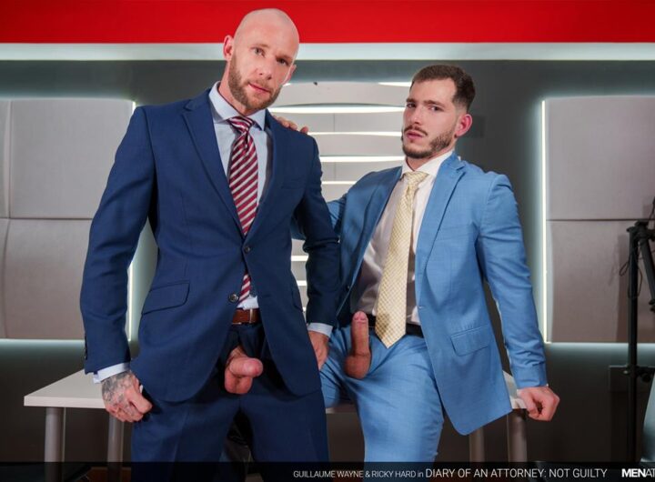 MenAtPlay - Guillaume Wayne, Ricky Hard - Diary of an Attorney: Not Guilty 1